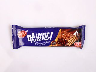 咔滋哒纯黑巧克力威化饼干
